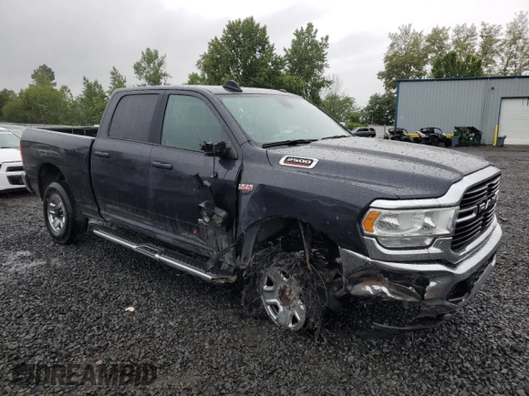 2021 Ram 2500 Big Horn with VIN 3C6UR5DJ4MG652684, listed as a Copart auction lot 56091524 with 44,274 mi miles and Salvage Title. Bid and sale history available at carsss.com. Image 4.