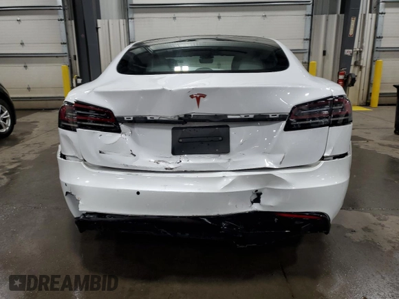 2023 Tesla Model S с VIN 5YJSA1E5XPF500758, выставлен на аукционе Copart как лот 51654685 с пробегом 25 390 миль миль и Списание • Salvage title. История ставок и продаж доступна на DreamBid. Изображение 6.