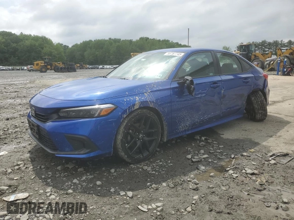 2023 Honda Civic Sport z VIN 2HGFE2F51PH545321, wystawiony jako Copart lot #56787745 z przebiegiem 25 999 mil mil oraz Szkoda całkowita • Salvage title. Historia ofert i sprzedaży dostępna na DreamBid. Obrazek 1.