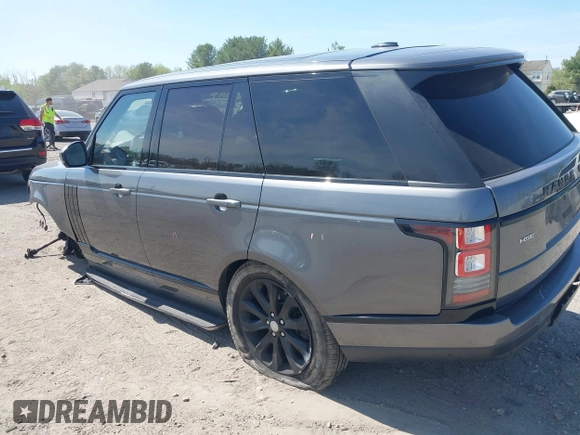 2015 Land Rover Range Rover HSE with VIN SALGS2VF7FA231099, listed as a IAAI auction lot 42103387 with 85,620 mi miles and . Bid and sale history available at DreamBid. Image 3.
