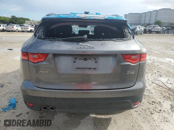 2017 Jaguar F-Pace 20d Prestige with VIN SADCK2BN6HA883222, listed as a Copart auction lot 62474185 with Not provided miles and Salvage title. Bid and sale history available at DreamBid. Image 6.