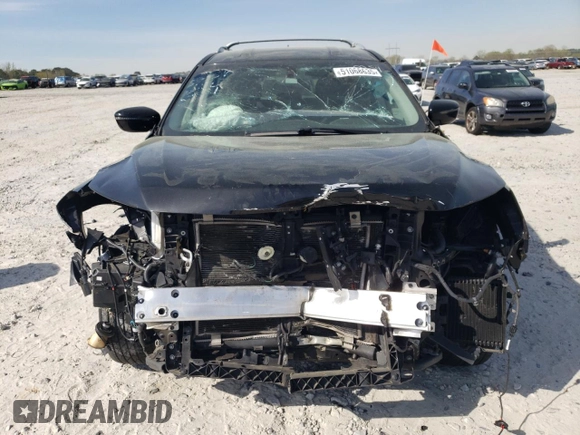 2017 Nissan Pathfinder Platinum with VIN 5N1DR2MN1HC667254, listed as a Copart auction lot 51068635 with 104,460 mi miles and Salvage Title. Bid and sale history available at carsss.com. Image 5.