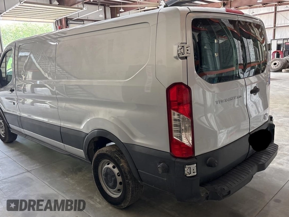 2017 Ford Transit Cargo with VIN 1FTYE9ZM8HKA10984, listed as a Copart auction lot 55094735 with 116,923 mi miles and Salvage Title. Bid and sale history available at carsss.com. Image 3.