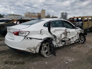 2024 Chevrolet Malibu LS with VIN 1G1ZB5ST2RF247545, listed as a Copart auction lot 88651465 with Not Provided miles and Salvage Title. Bid and sale history available at DreamBid. Image 3.