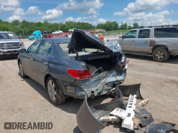 2005 Lexus ES 350 with VIN JTHBA30G155078817, listed as a IAAI auction lot 42156191 with 194,061 mi miles and . Bid and sale history available at DreamBid. Image 6.