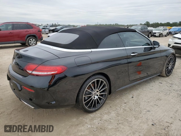 2022 Mercedes-Benz C 300 with VIN W1KWK8DB5NG113140, listed as a Copart auction lot 88902635 with Not Provided miles and Non Repairable. Bid and sale history available at DreamBid. Image 3.