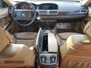 2008 BMW 7 Series 750i with VIN WBAHL83548DT14316, listed as a Copart auction lot 63606925 with 164,543 mi miles and Clean title. Bid and sale history available at DreamBid. Image 8.