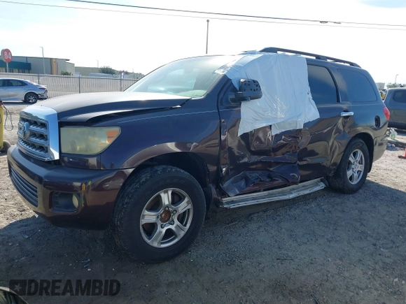 2008 Toyota Sequoia Limited with VIN 5TDZY68A28S001143, listed as a IAAI auction lot 41303569 with 227,803 mi miles and . Bid and sale history available at DreamBid. Image 17.
