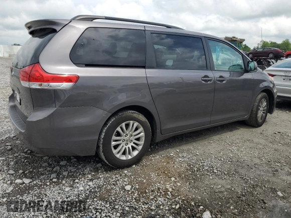 2012 Toyota Sienna XLE AAS with VIN 5TDYK3DC6CS189399, listed as a Copart auction lot 57188555 with Not provided miles and Clean title. Bid and sale history available at DreamBid. Image 3.