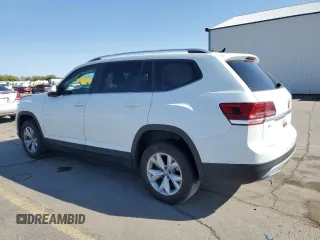 2018 Volkswagen Atlas SE z VIN 1V2LR2CA1JC558294, wystawiony jako Copart lot #54971575 z przebiegiem 65 118 mil mil oraz Szkoda całkowita • Salvage title. Historia ofert i sprzedaży dostępna na DreamBid. Obrazek 2.