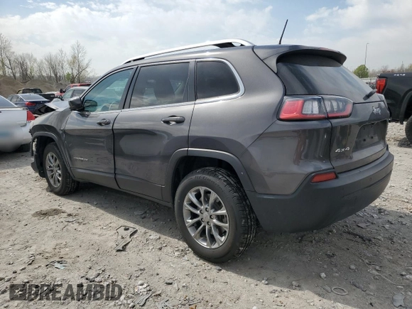 2020 Jeep Cherokee Latitude Plus with VIN 1C4PJMLB7LD554861, listed as a Copart auction lot 52379475 with 59,556 mi miles and Salvage Title. Bid and sale history available at DreamBid. Image 2.