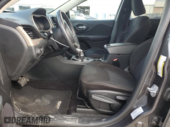 2016 Jeep Cherokee Altitude with VIN 1C4PJLCB1GW127082, listed as a Copart auction lot 70785954 with 75,791 mi miles and Salvage Title. Bid and sale history available at carsss.com. Image 7.