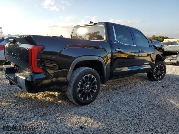 2023 Toyota Tundra 2WD Limited with VIN 5TFJA5AB5PX029283, listed as a Copart auction lot 88304595 with 25,734 mi miles and Salvage Title. Bid and sale history available at carsss.com. Image 3.