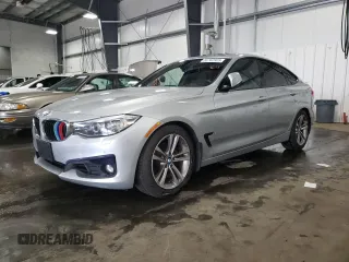 2016 BMW 3 Series GT 328i xDrive with VIN WBA8Z5C53GG502139, listed as a Copart auction lot 55762323 with 81,378 mi miles. Bid and sale history available at carsss.com. Image 1.