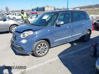 2020 FIAT 500L with VIN ZFBNFACHXLZ042819, listed as a IAAI auction lot 41442734 with 112,406 mi miles and . Bid and sale history available at DreamBid. Image 18.