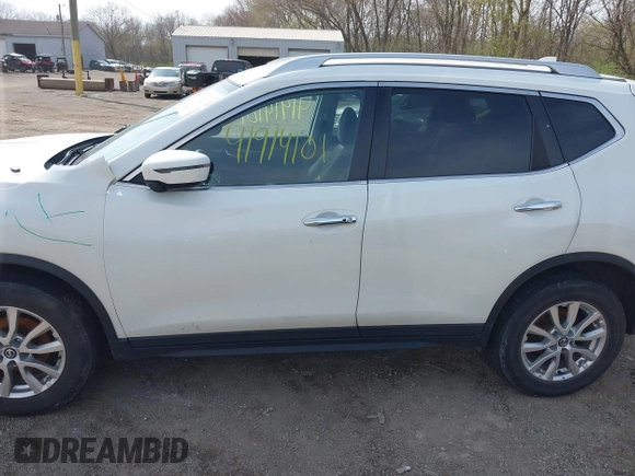 2017 Nissan Rogue SV with VIN KNMAT2MV4HP545909, listed as a IAAI auction lot 41914101 with 132,290 mi miles and . Bid and sale history available at DreamBid. Image 14.
