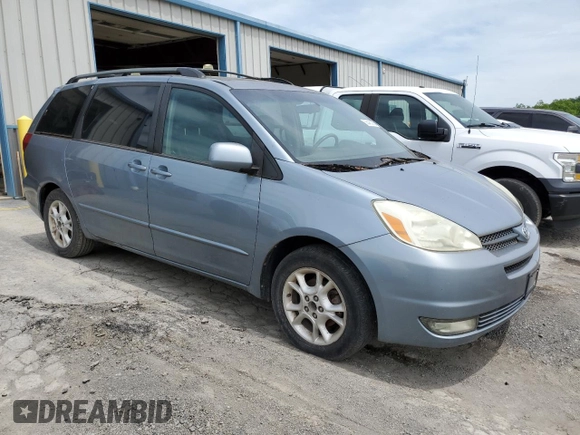 2004 Toyota Sienna XLE with VIN 5TDZA22C64S095514, listed as a Copart auction lot 56480385 with 243,556 mi miles and Clean Title. Bid and sale history available at DreamBid. Image 4.