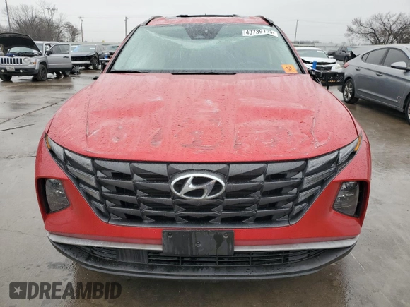 2023 Hyundai Tucson SEL with VIN 5NMJF3AE7PH229865, listed as a Copart auction lot 43739155 with 32,018 mi miles and Salvage Title. Bid and sale history available at carsss.com. Image 5.