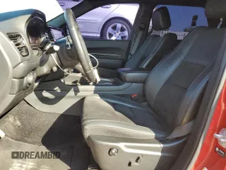 2022 Dodge Durango GT Plus with VIN 1C4RDHDG7NC102371, listed as a Copart auction lot 75436294 with 37,403 mi miles and Clean title. Bid and sale history available at DreamBid. Image 7.