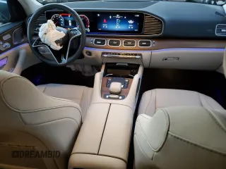 2024 Mercedes-Benz GLS 450 with VIN 4JGFF5KE7RB057873, listed as a Copart auction lot 81101344 with 18,749 mi miles and Salvage Title. Bid and sale history available at DreamBid. Image 8.