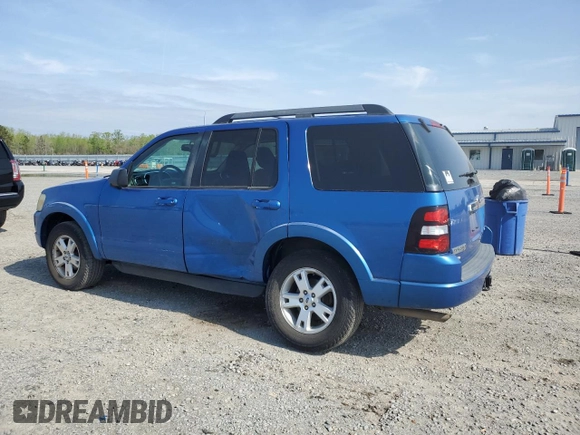 2010 Ford Explorer XLT with VIN 1FMEU7DE7AUA67967, listed as a Copart auction lot 50405415 with 71,297 mi miles and Salvage Title. Bid and sale history available at carsss.com. Image 2.