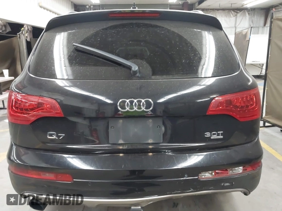 2014 Audi Q7 3.0T Premium with VIN WA1CGAFE5ED016562, listed as a IAAI auction lot 40987812 with 154,628 mi miles. Bid and sale history available at carsss.com. Image 16.