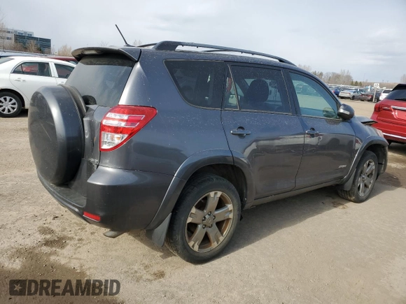 2010 Toyota RAV4 Sport with VIN 2T3RF4DV2AW035073, listed as a Copart auction lot 51461305 with 257,441 mi miles and Clean title. Bid and sale history available at DreamBid. Image 3.