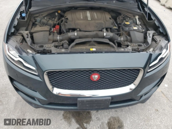 2017 Jaguar F-Pace 35t Prestige with VIN SADCK2BV2HA898655, listed as a Copart auction lot 59306245 with 104,535 mi miles and Clean title. Bid and sale history available at DreamBid. Image 12.