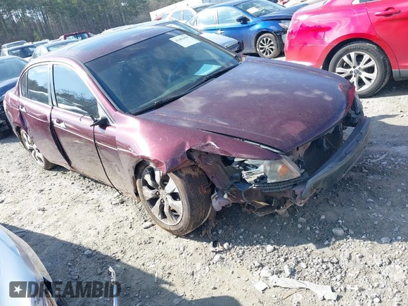 2009 Honda Accord EX-L with VIN 1HGCP36809A036836, listed as a IAAI auction lot 41491455 with 176,503 mi miles and . Bid and sale history available at DreamBid. Image 1.