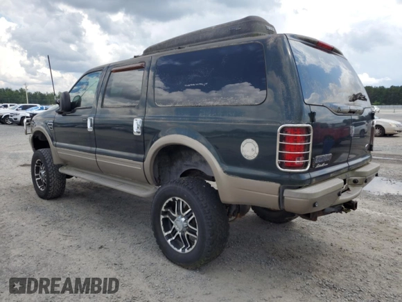 2003 Ford Excursion Eddie Bauer с VIN 1FMNU45S63EA15696, выставлен на аукционе Copart как лот 57557965 с пробегом 129 493 миль миль и Чистый • Clean title. История ставок и продаж доступна на DreamBid. Изображение 2.