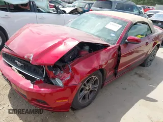 2014 Ford Mustang V6 with VIN 1ZVBP8EM7E5238529, listed as a IAAI auction lot 42045029 with 129,785 mi miles and . Bid and sale history available at DreamBid. Image 17.