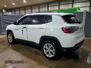 2024 Jeep Compass Latitude с VIN 3C4NJDBN0RT109769, выставлен на аукционе Copart как лот 64355875 с пробегом 42 980 миль миль и Чистый • Clean title. История ставок и продаж доступна на DreamBid. Изображение 2.