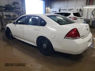 2016 Chevrolet Impala Limited Police Police with VIN 2G1WD5E32G1102972, listed as a Copart auction lot 43759575 with 0 mi miles and Salvage Title. Bid and sale history available at carsss.com. Image 2.