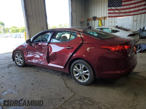 2013 Kia Optima EX z VIN 5XXGN4A79DG110715, wystawiony jako Copart lot #63193895 z przebiegiem 103 120 mil mil oraz Nie do naprawy • Non repairable. Historia ofert i sprzedaży dostępna na DreamBid. Obrazek 2.