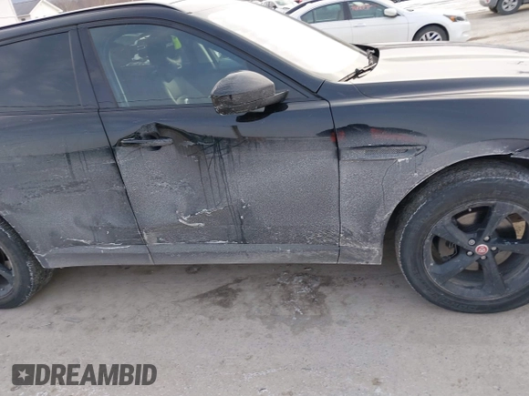 2018 Jaguar F-Pace 25t Premium with VIN SADCJ2FX4JA324255, listed as a IAAI auction lot 41320455 with 94,063 mi miles and . Bid and sale history available at DreamBid. Image 6.