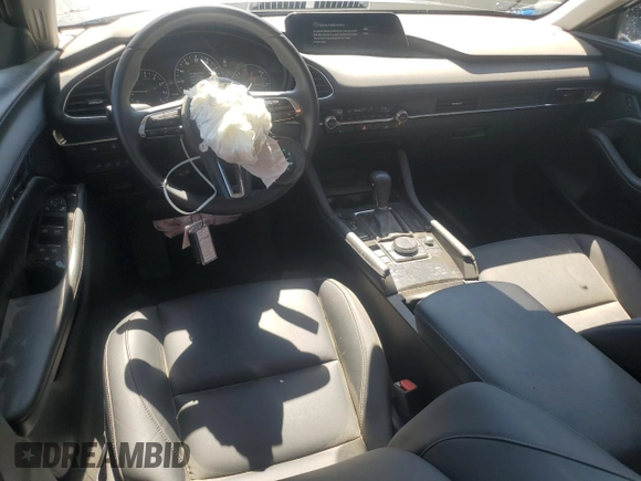 2025 Mazda 3 S Preferred with VIN JM1BPACM3S1767928, listed as a Copart auction lot 64097255 with 6,198 mi miles and Salvage title. Bid and sale history available at DreamBid. Image 8.
