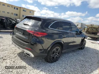 2023 Mercedes-Benz GLC with VIN W1NKM4GB6PF042216, listed as a Copart auction lot 42220355 with 19,639 mi miles and Salvage Title. Bid and sale history available at carsss.com. Image 3.