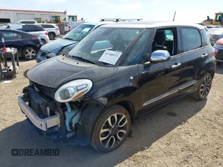 2019 FIAT 500L with VIN ZFBNFACH0KZ042150, listed as a IAAI auction lot 41740513 with 59,550 mi miles and . Bid and sale history available at DreamBid. Image 18.