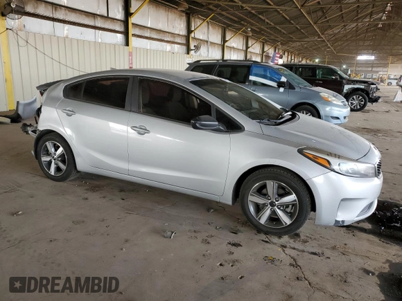2018 Kia Forte LX with VIN 3KPFL4A77JE224279, listed as a Copart auction lot 47986725 with 144,124 mi miles and Salvage Title. Bid and sale history available at carsss.com. Image 4.