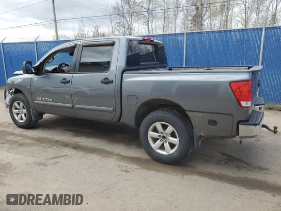 2014 Nissan Titan S with VIN 1N6AA0ECXEN515423, listed as a Copart auction lot 47934505 with 208,900 mi miles and Salvage Title. Bid and sale history available at DreamBid. Image 2.