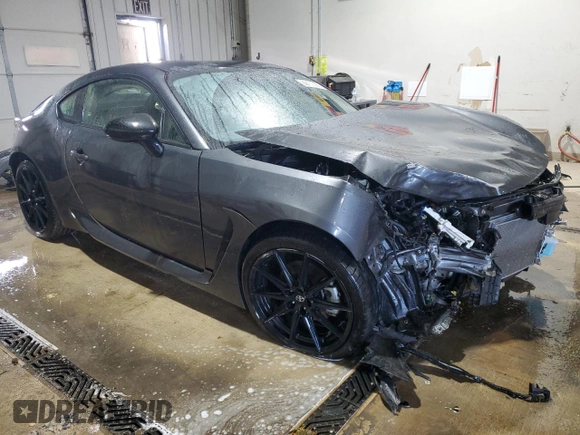 2024 Toyota GR86 Premium with VIN JF1ZNBE15R8754036, listed as a Copart auction lot 88101365 with 10,936 mi miles and Salvage Title. Bid and sale history available at carsss.com. Image 4.
