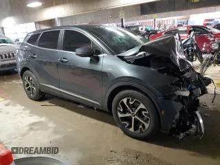 2023 Kia Sportage EX with VIN 5XYK33AF4PG038694, listed as a Copart auction lot 87805715 with 47,753 mi miles and Salvage title. Bid and sale history available at DreamBid. Image 4.
