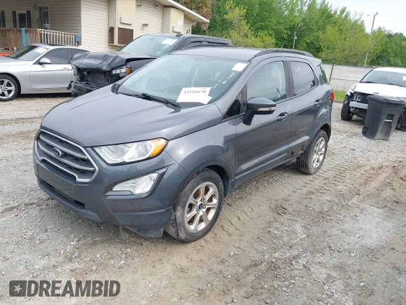 2020 Ford EcoSport SE with VIN MAJ3S2GE8LC337853, listed as a IAAI auction lot 42126070 with Not Provided miles. Bid and sale history available at carsss.com. Image 16.