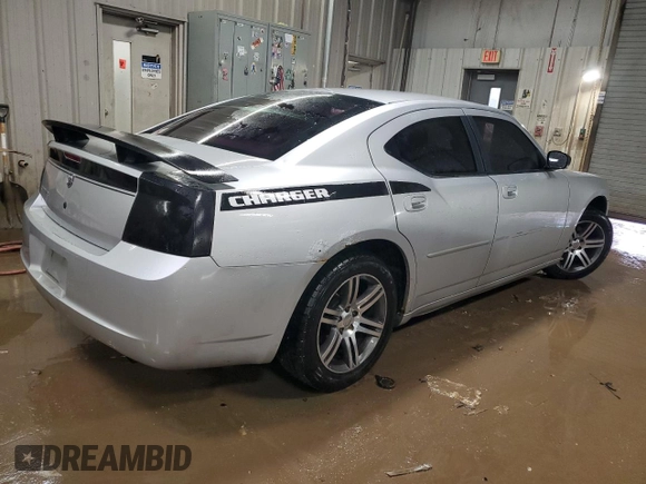 2006 Dodge Charger Fleet with VIN 2B3KA43R36H504037, listed as a Copart auction lot 50240685 with 115,699 mi miles and Salvage Title. Bid and sale history available at carsss.com. Image 3.