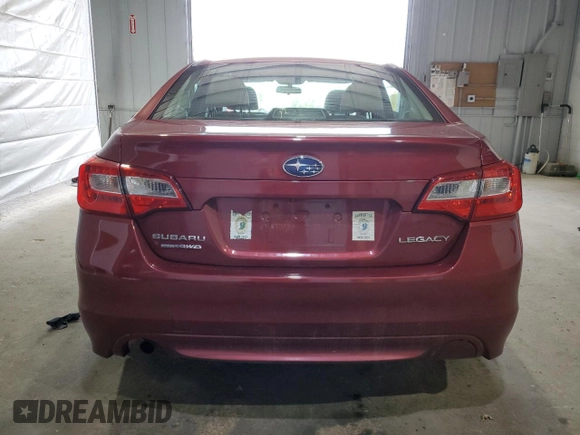 2015 Subaru Legacy 2.5i with VIN 4S3BNAA67F3019641, listed as a Copart auction lot 51665385 with 116,018 mi miles and Salvage Title. Bid and sale history available at DreamBid. Image 6.