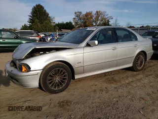2003 BMW 5 Series 540iA with VIN WBADN63423GN89436, listed as a Copart auction lot 77519294 with 187,870 mi miles and Salvage Title. Bid and sale history available at carsss.com. Image 1.