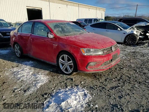 2016 Volkswagen Jetta Sedan 2.0T GLI SE with VIN 3VW5T7AJ8GM226398, listed as a Copart auction lot 41458415 with 105,810 mi miles and Salvage Title. Bid and sale history available at carsss.com. Image 13.