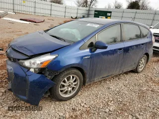 2016 Toyota Prius v Two with VIN JTDZN3EU8GJ049831, listed as a Copart auction lot 45562235 with 188,992 mi miles and Salvage Title. Bid and sale history available at carsss.com. Image 1.