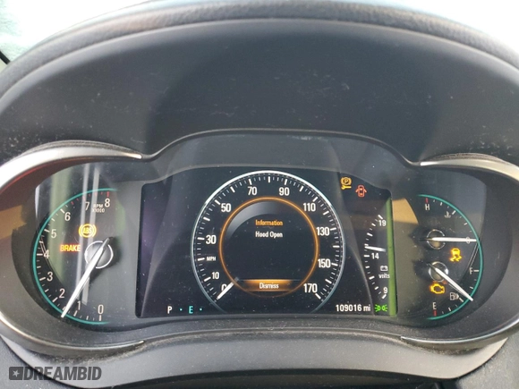 2014 Buick LaCrosse Premium I with VIN 1G4GD5G34EF128967, listed as a Copart auction lot 88408405 with 109,016 mi miles and Salvage Title. Bid and sale history available at carsss.com. Image 9.