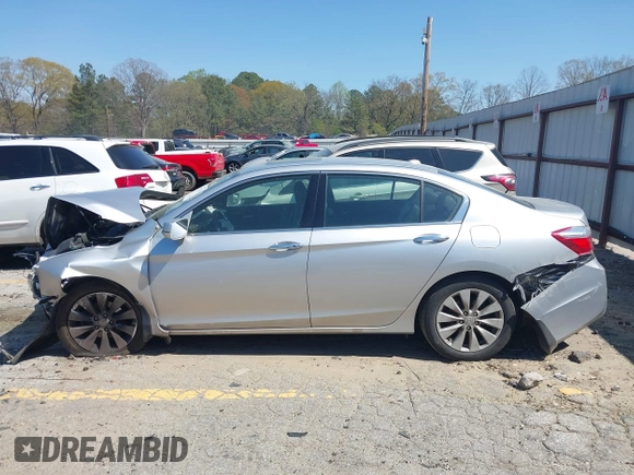 2015 Honda Accord Touring with VIN 1HGCR3F92FA017199, listed as a IAAI auction lot 41892783 with Not provided miles and . Bid and sale history available at DreamBid. Image 13.